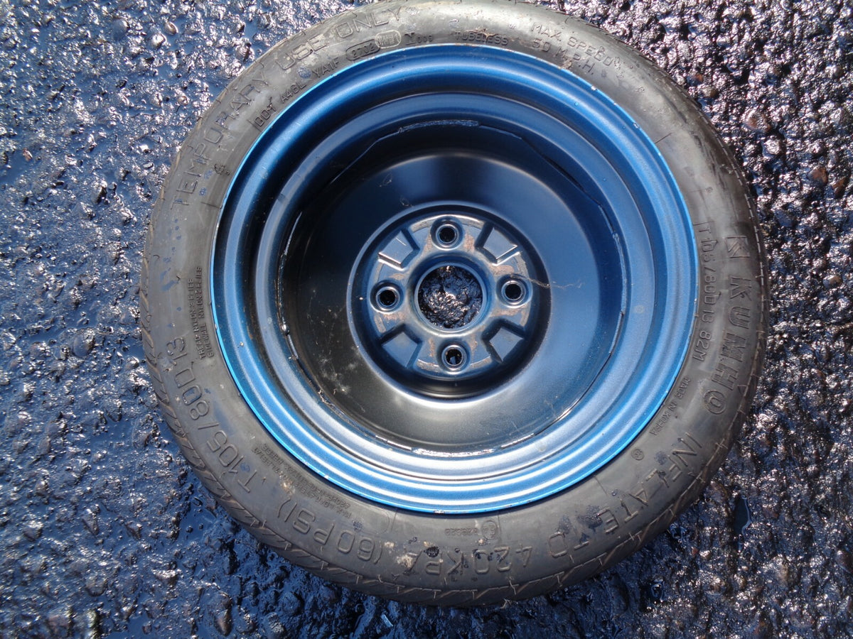 DAEWOO MATIZ 2004 13 INCH 4 STUD SPARE WHEEL SPACE  SAVER T105/80D13