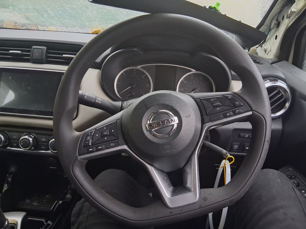 2018 NISSAN MICRA K14 MULTIFUNCTIONAL STEERING WHEEL WITHOUT AIRBAG