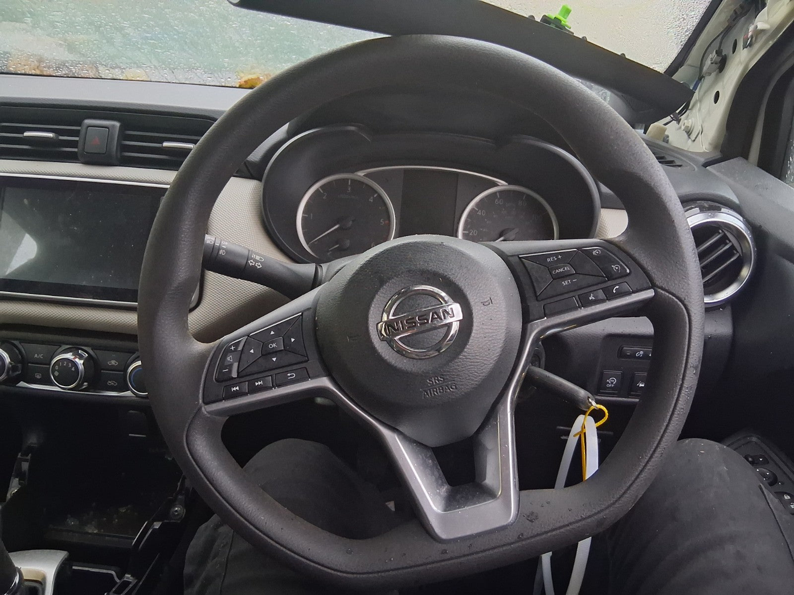 2018 NISSAN MICRA K14 MULTIFUNCTIONAL STEERING WHEEL WITHOUT AIRBAG
