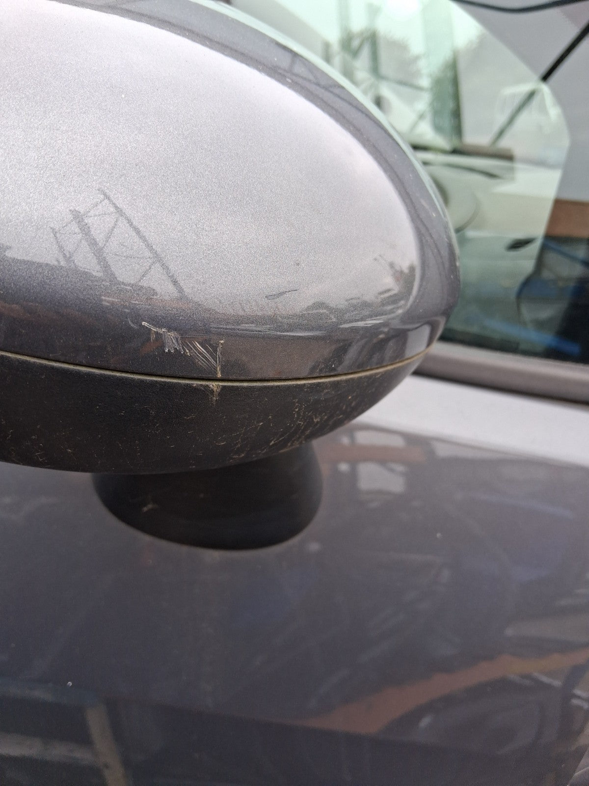 2017 VAUXHALL MERIVA B MK2 OSF DRIVER SIDE FRONT RIGHT WING MIRROR GREY
