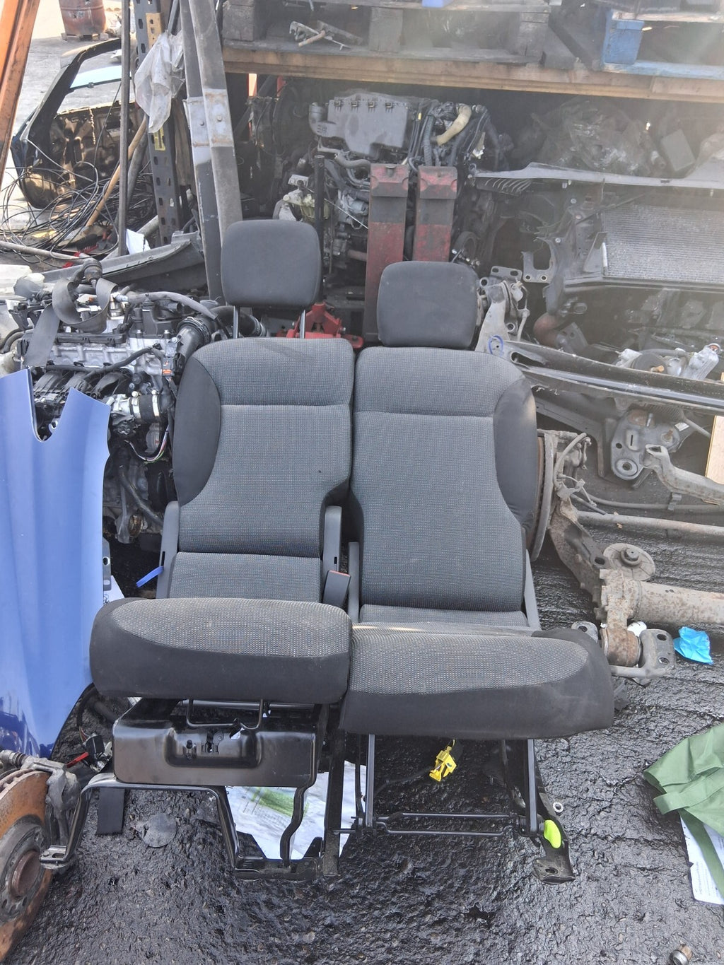 CITROEN BERLINGO PARTNER MK3 K9 2023 NSF PASSENGER SIDE FRONT TWIN FABRIC SEATS