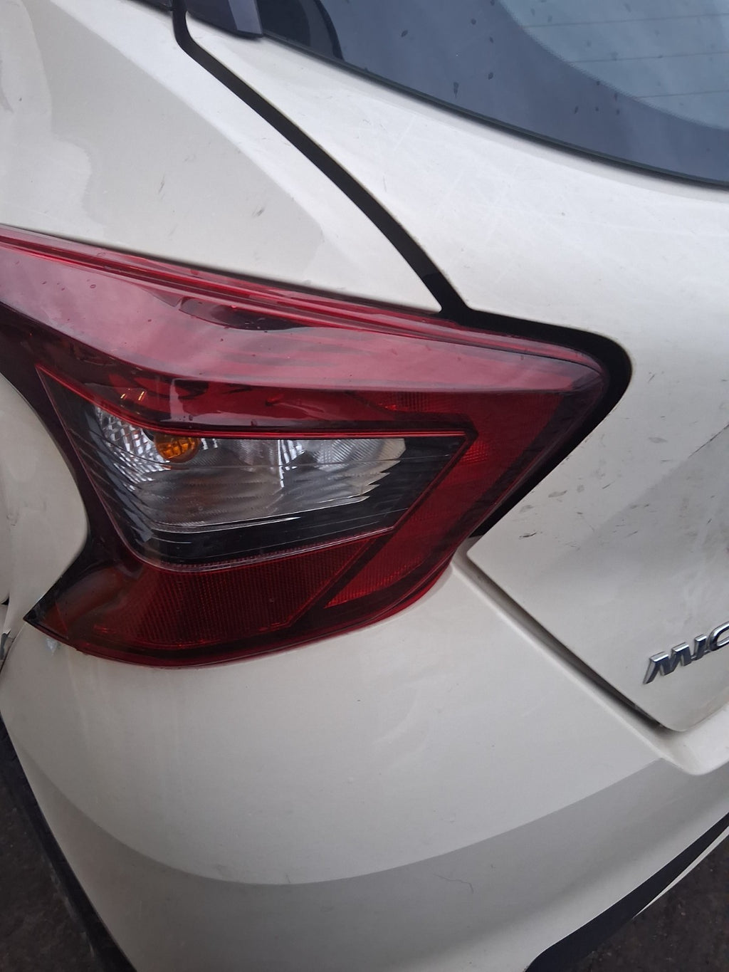 2018 NISSAN MICRA K14 NSR PASSENGER SIDE REAR LEFT TAIL LIGHT