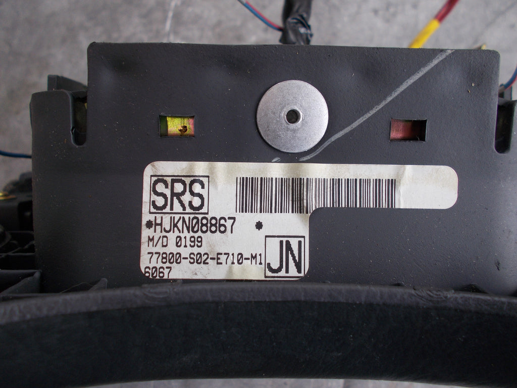 HONDA CR-V MK1 STEERING WHEEL AIRBAG 77800 S02 E710 M1