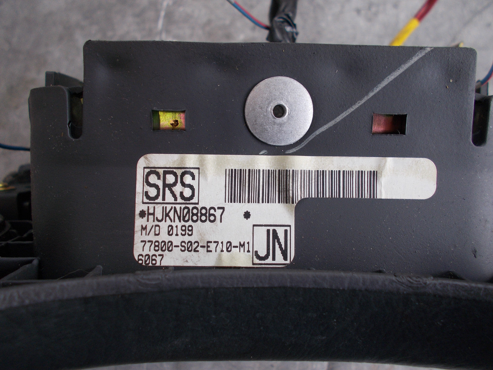 HONDA CR-V MK1 STEERING WHEEL AIRBAG 77800 S02 E710 M1