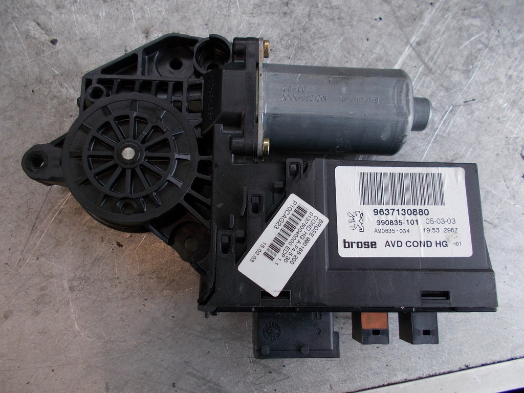 2003 PEUGEOT 307 SW SE EST 5DR OSF DRIVER SIDE FRONT WINDOW MOTOR 9637130880