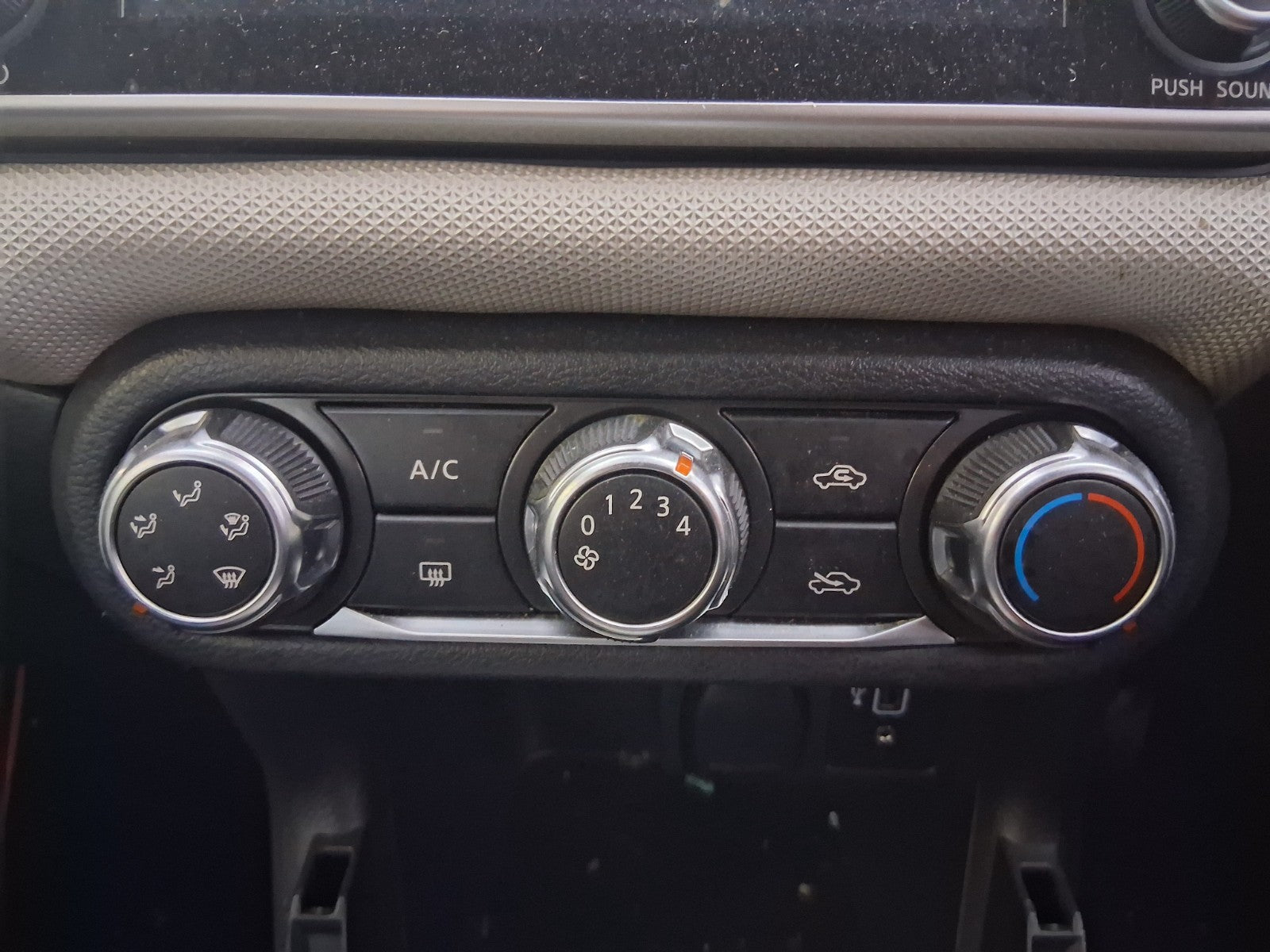 2018 NISSAN MICRA K14 AC HEATER CLIMATE CONTROL PANEL SWITCH