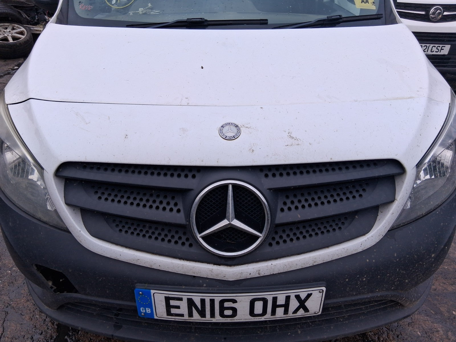 2016 MERCEDES CITAN W415 FRONT GRILL WITH BADGE GRILLE COMPLETE