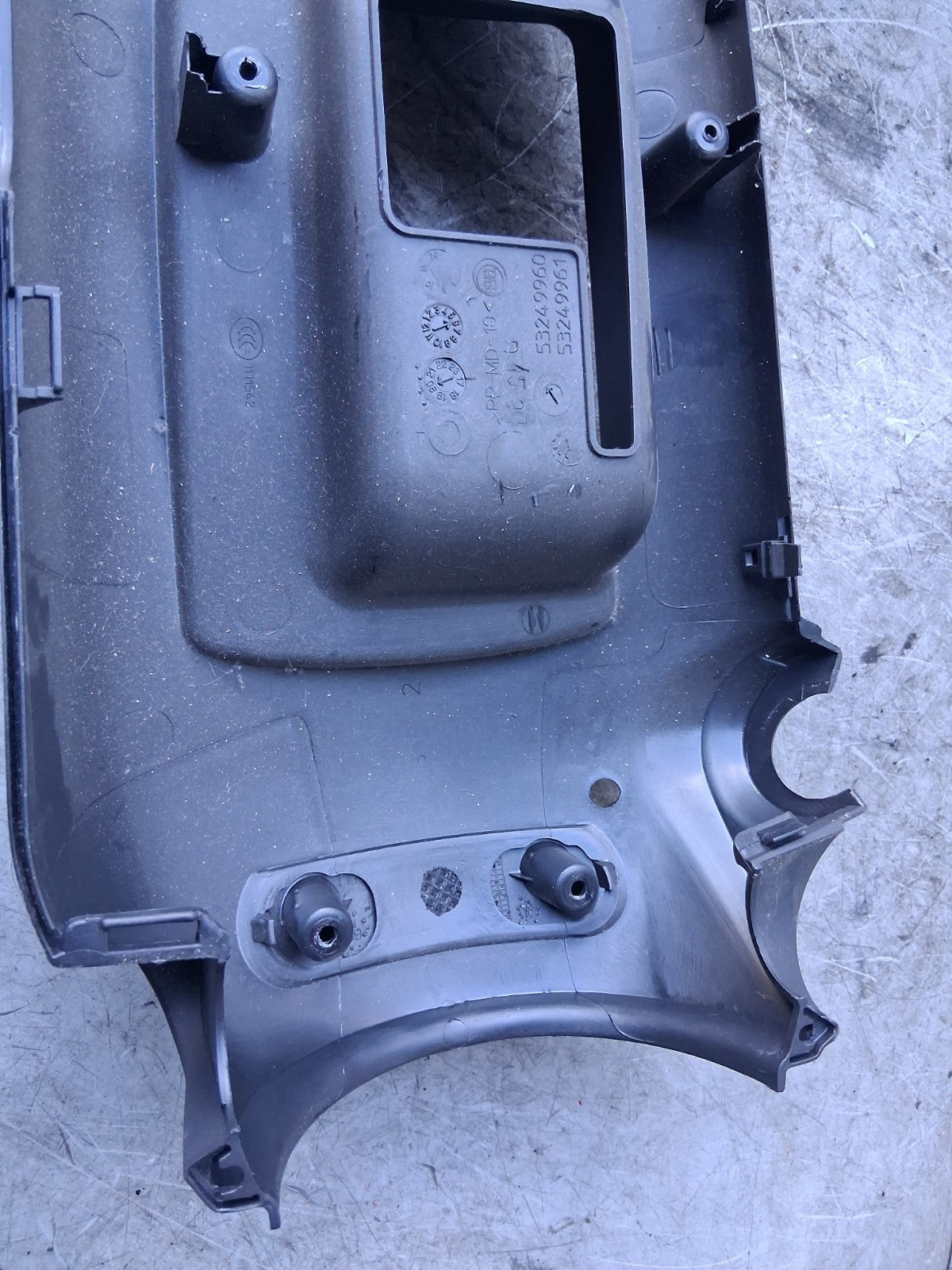2021 PEUGEOT BOXER MK3 STEERING COLUMN IGNITION COLUMN TRIM 53249960