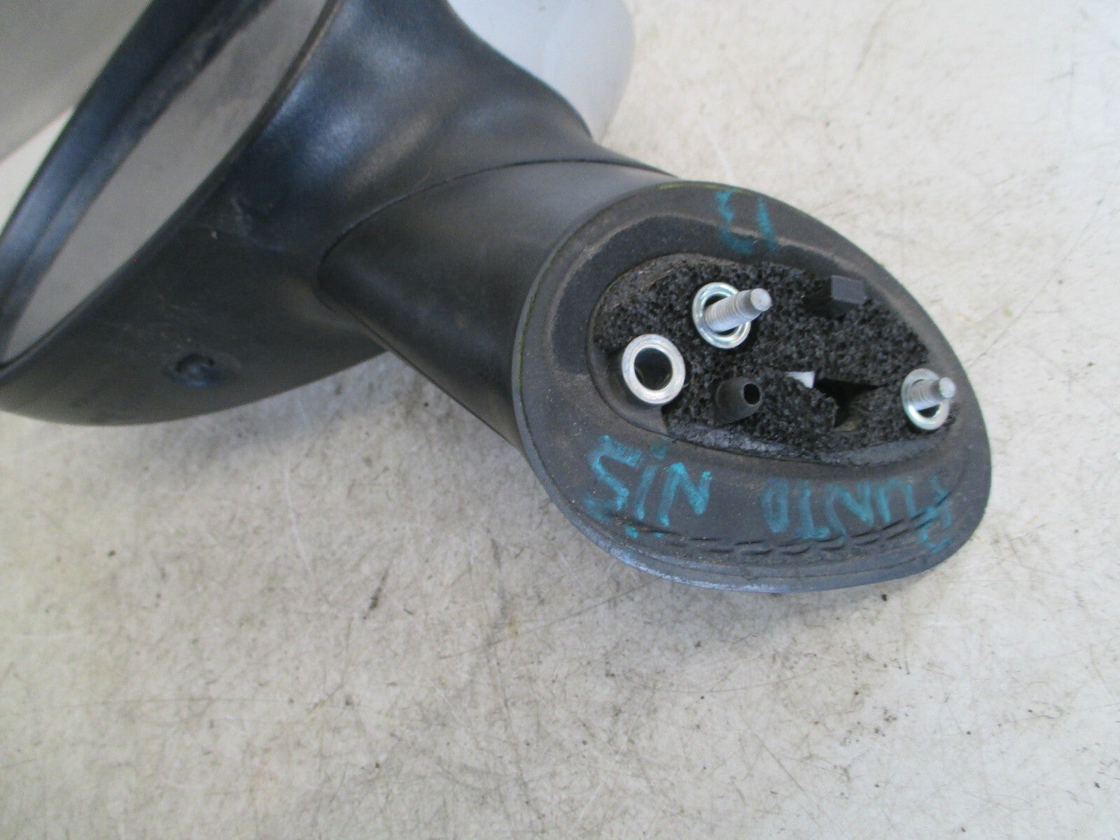 FIAT PUNTO EVO (MK3)2013 NS PASSENGER SIDE WING MIRROR SILVER
