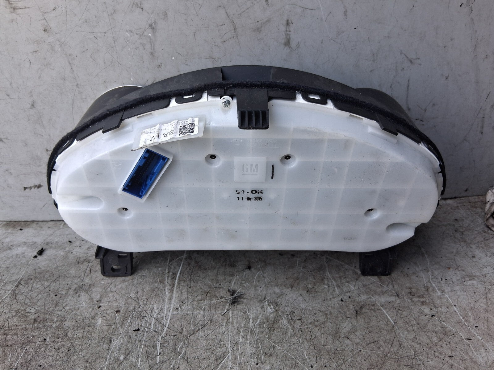 VAUXHALL ZAFIRA C 2016 1.6 DIESEL SPEEDO SPEEDOMETER INSTRUMENT CLUSTER 13460586