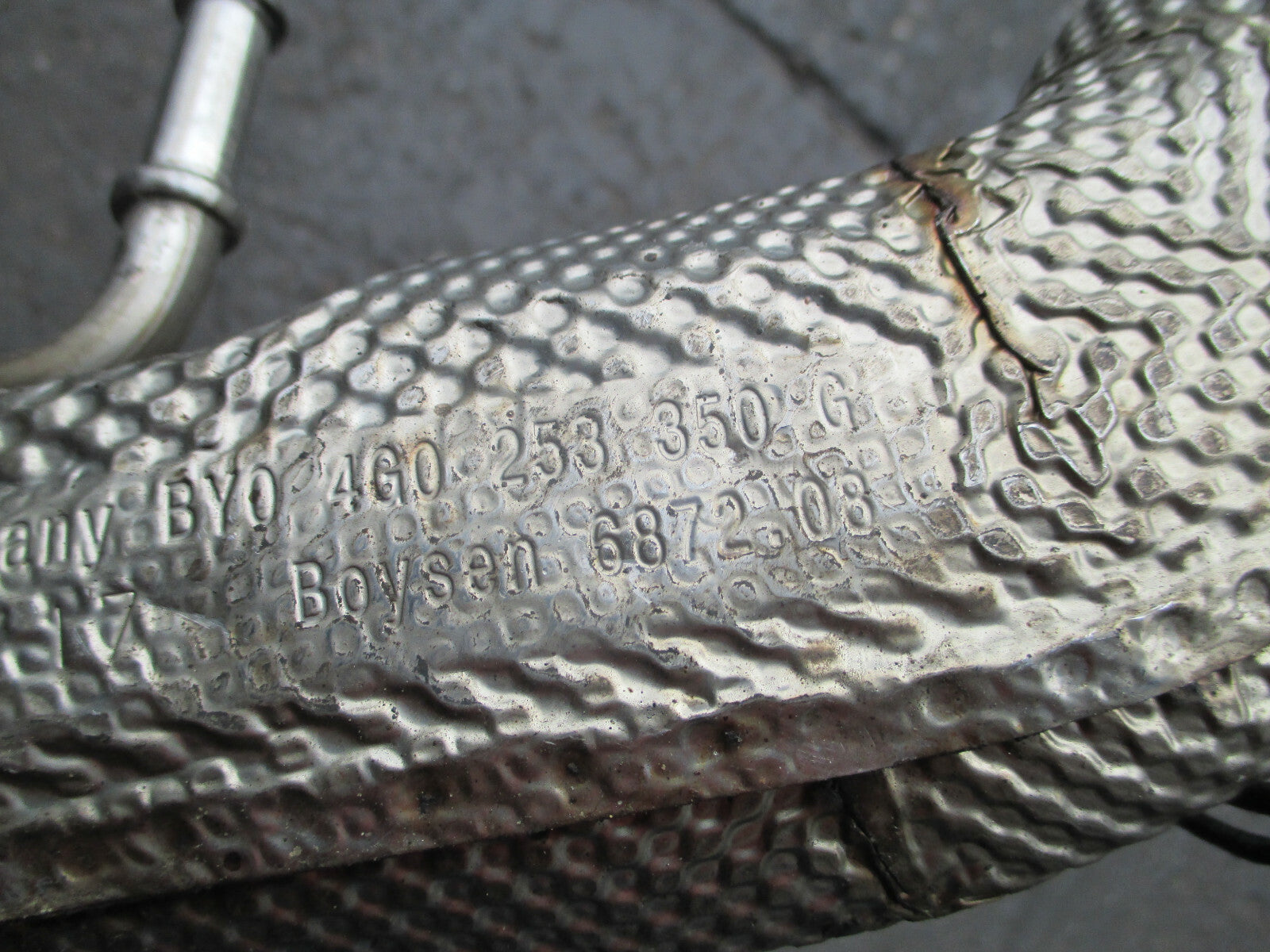 AUDI A6 2017 2.0 DIESEL ENGINE FLEXIBLE EXHAUST DOWNPIPE 4G0253350G