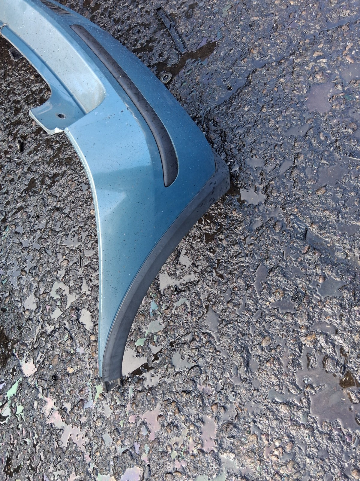 2006 VAUXHALL CORSA C COMPLETE REAR BUMPER BLUE