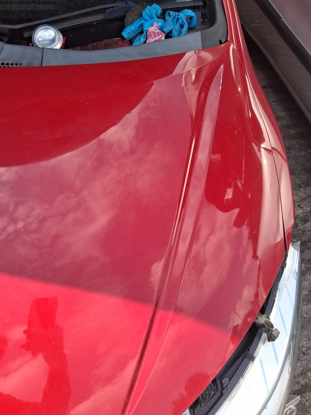 2016 HONDA CIVIC MK9 FACELIFT HATCHBACK FRONT BONNET HOOD PANEL RED R81