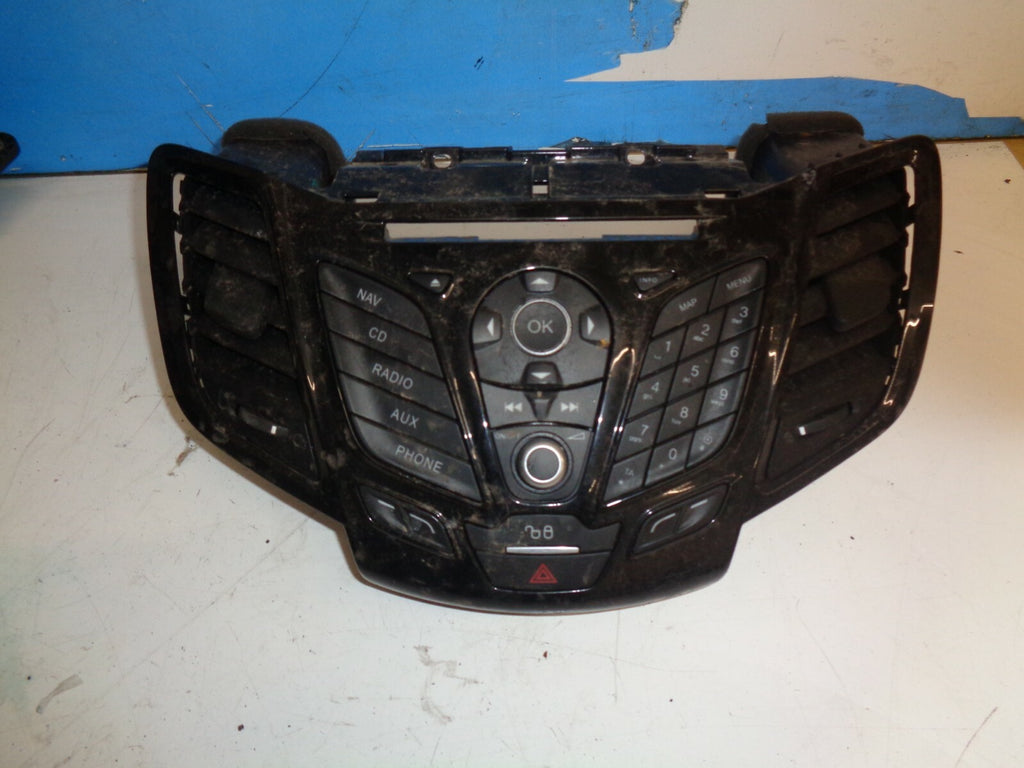 FORD FIESTA MK7 ST 2014 AIR VENTS CD AUDIOPLAYER CONTROLLER CONTROL SWITCH PANEL