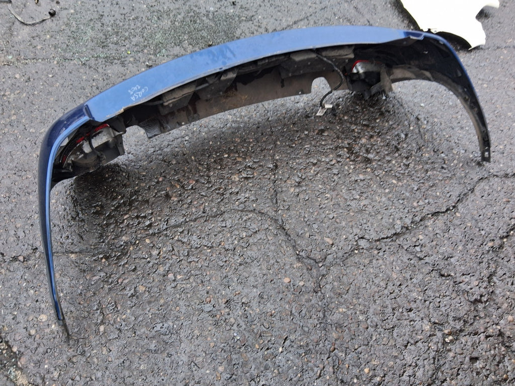 2005 VAUXHALL CORSA C COMPLETE REAR BUMPER BLUE