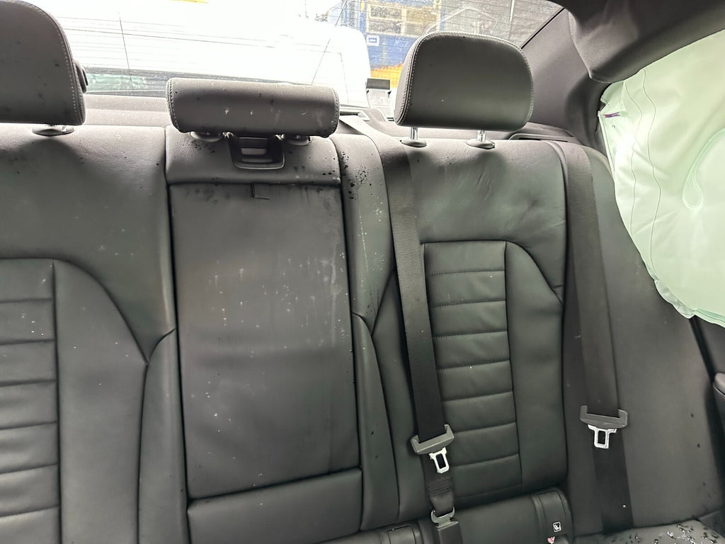 2019 BMW 3 SERIES G20 M SPORT REAR BENCH SEAT SPLIT CENTRE BLACK LEATHER