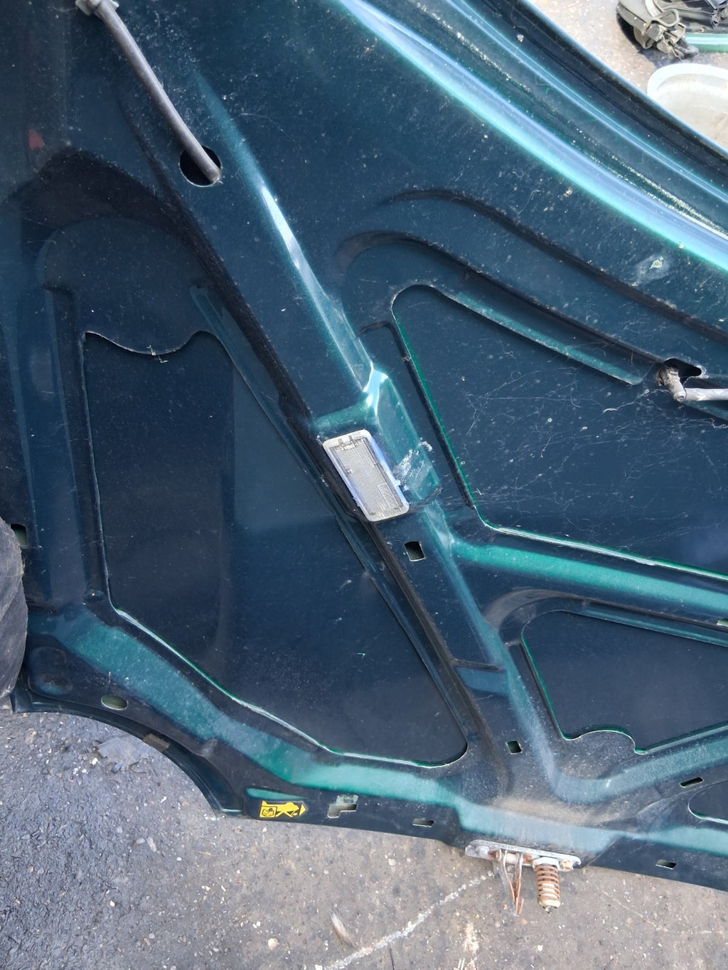 MG MGF 1996 MK1 FRONT BONNET HOOD PANEL GREEN