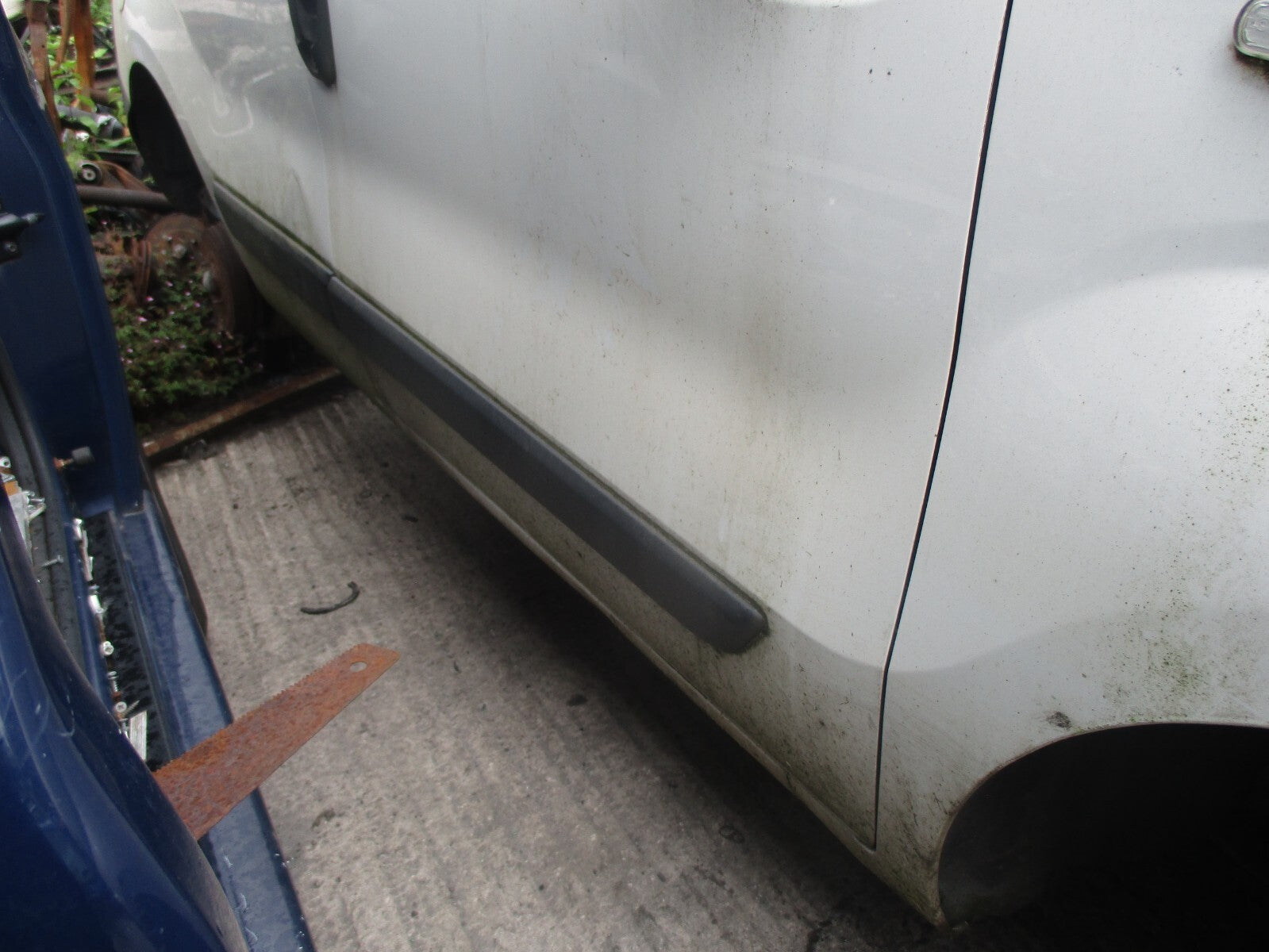 FIAT FIORINO 2011 OSF DRIVER SIDE FRONT BARE DOOR WHITE