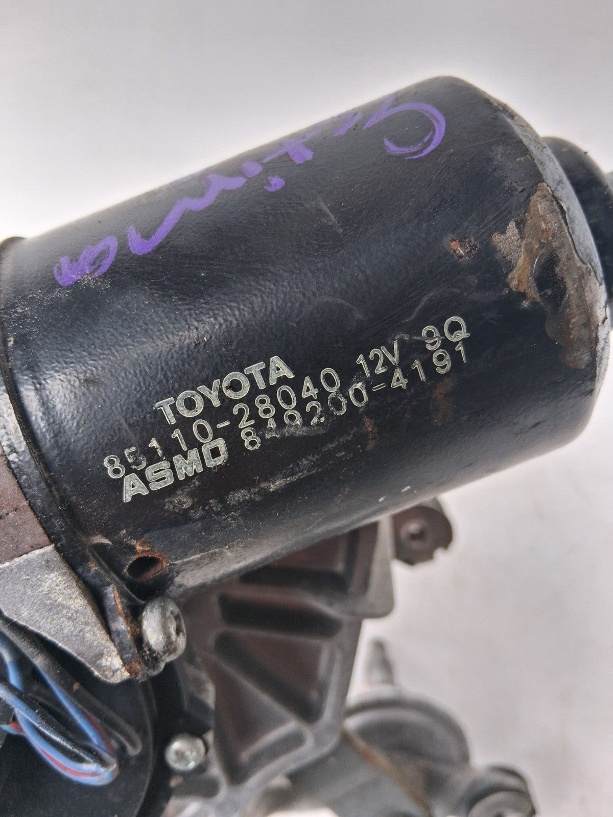 TOYOTA ESTIMA MK3 2013 FRONT WIPER MOTOR LINKAGE UNIT 8511028040