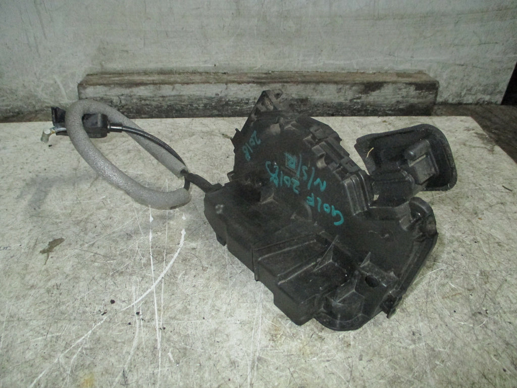 VW VOLKSWAGEN GOLF 2018 MK7 NSR PASSENGER REAR DOOR LOCK MECHANISM 5TA839015D