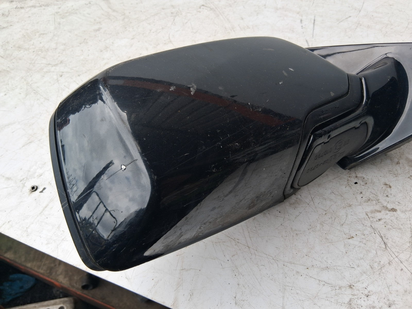 2004 BMW X3 E83 OSF DRIVER SIDE FRONT ELECTRIC WING MIRROR BLACK
