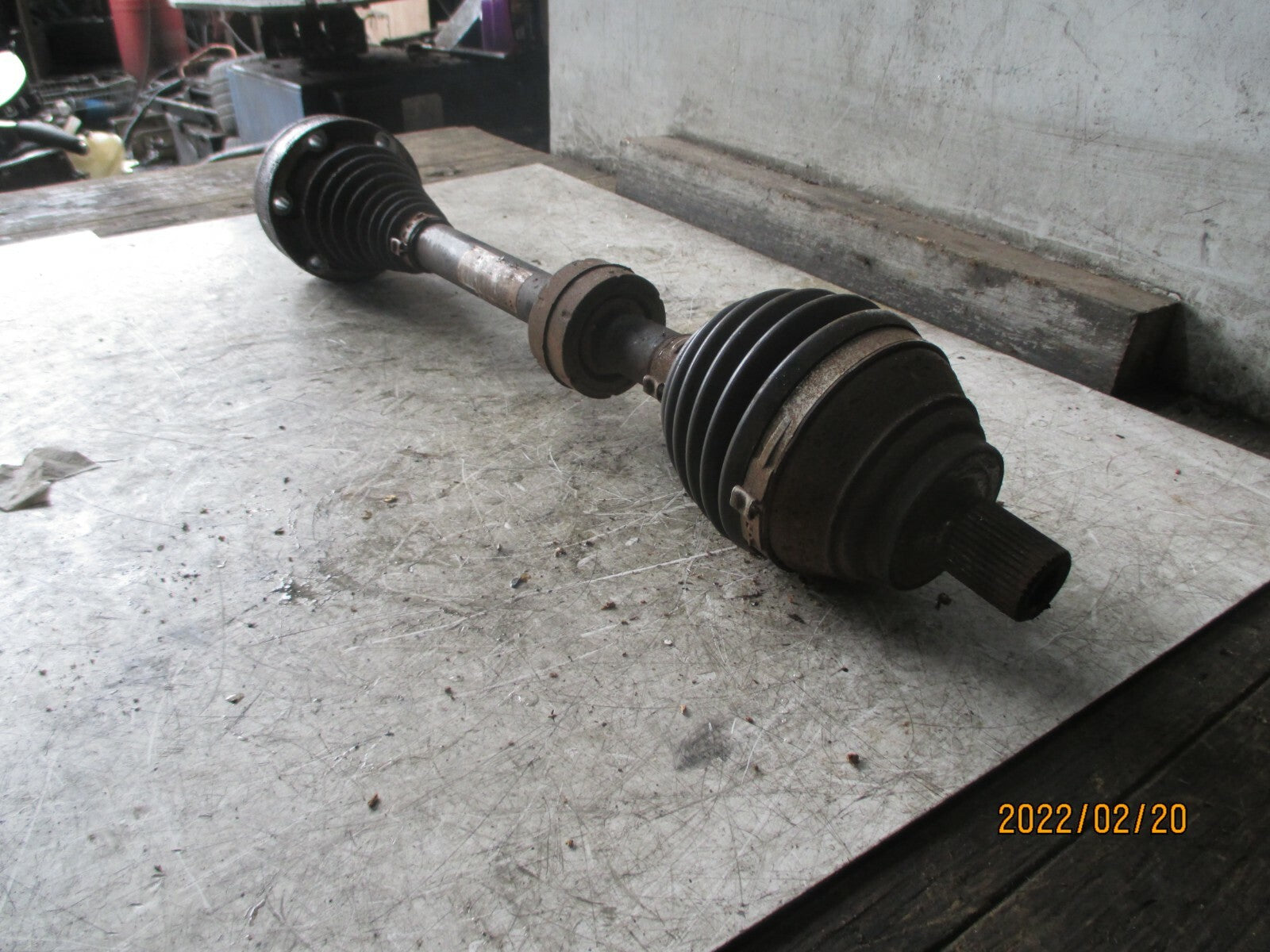 VW VOLKSWAGEN GOLF 2018 MK7.5 1.6 DIESEL PASSENGER FRONT DRIVESHAFT 5Q0407271BP