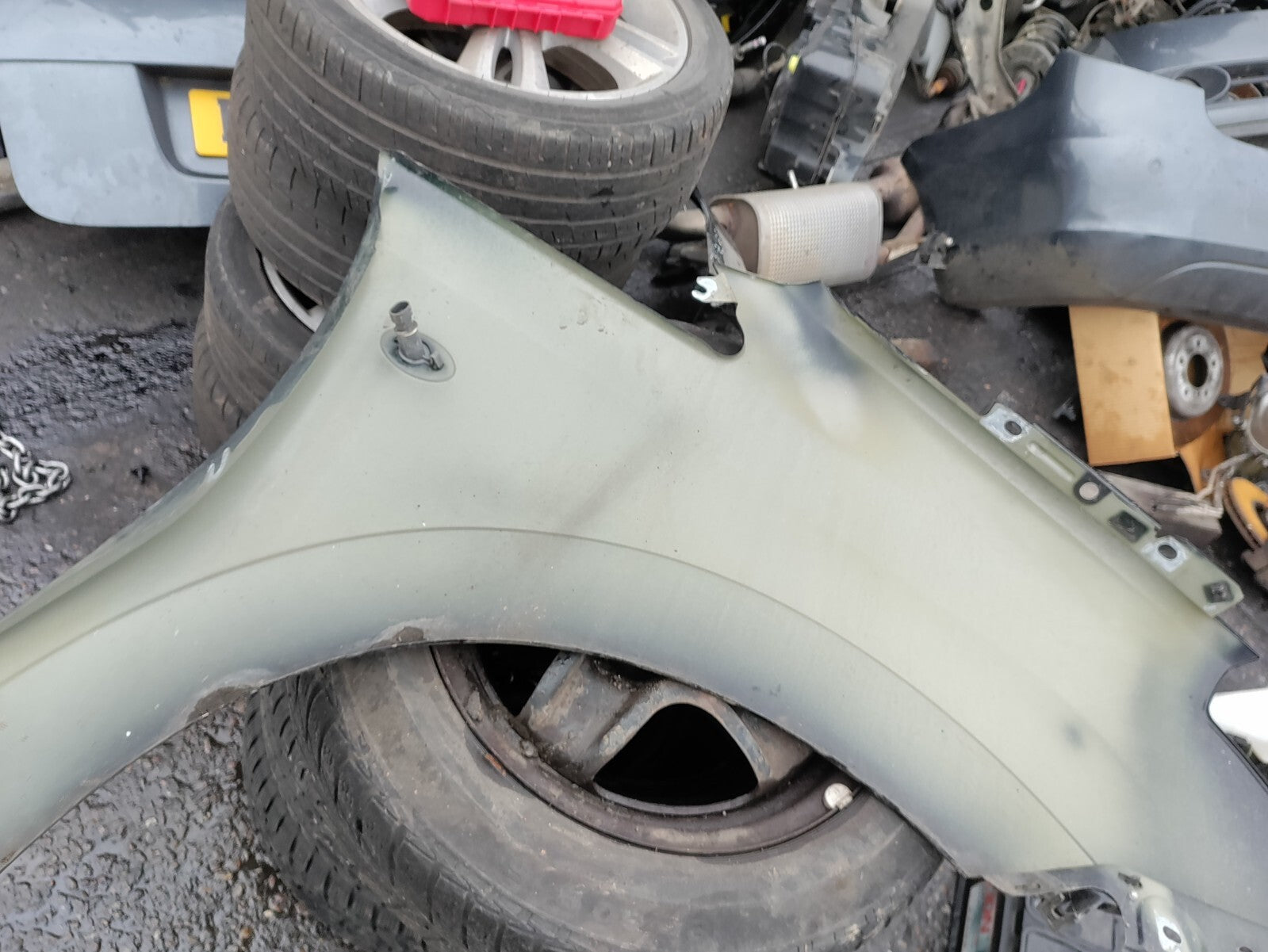 2009 VAUXHALL MERIVA A NSF PASSENGER SIDE FRONT WING PANEL BLACK