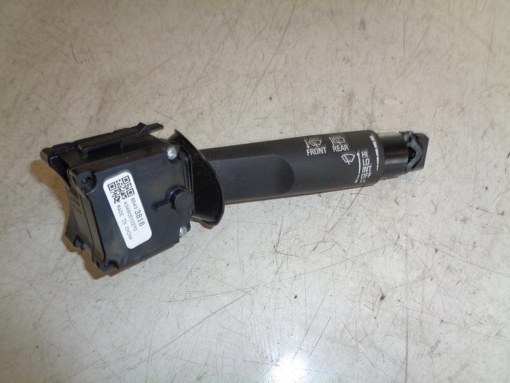 VAUXHALL ASTRA J 2014 WINDSCREEN WIPER STALK 95433818