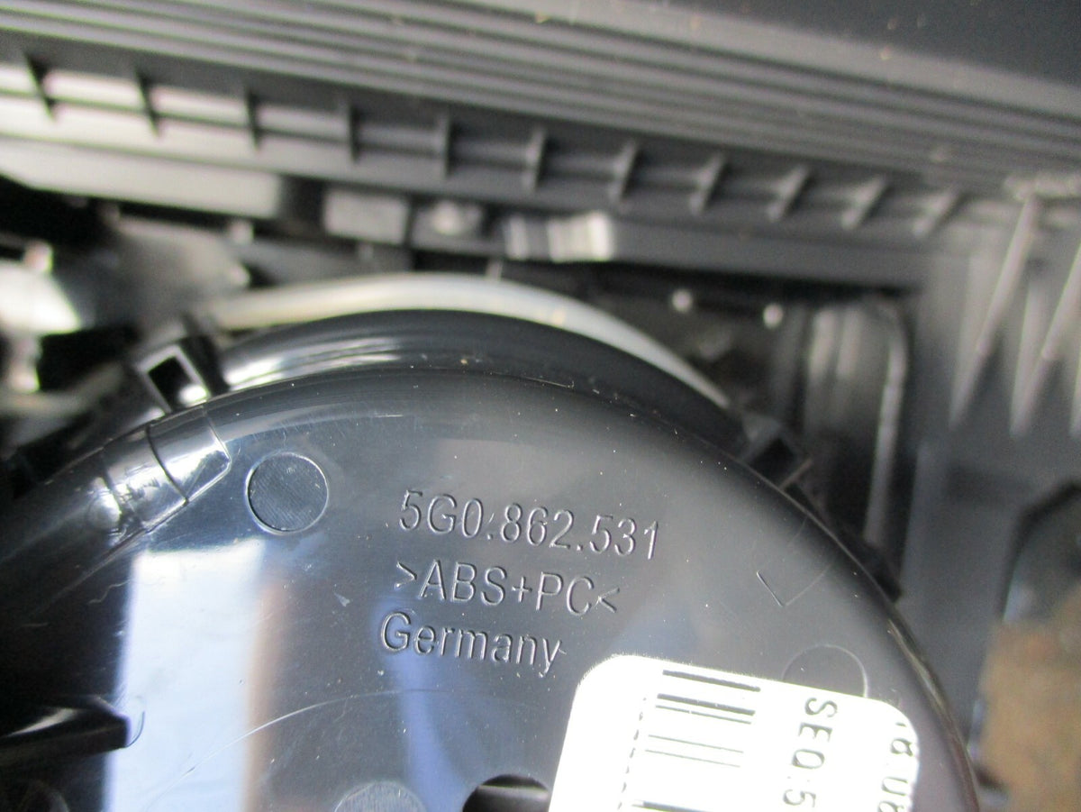 VW VOLKSWAGEN GOLF MK7 DASHBOARD DASH CENTRE CONSOLE COVER TRIM