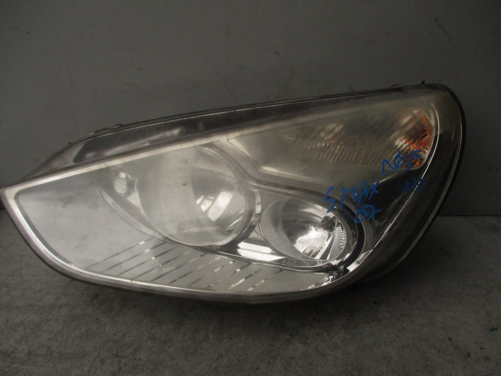 2007 FORD S MAX NSF PASSENGER SIDE FRONT LEFT HEADLIGHT LAMP 6M2113W030BF