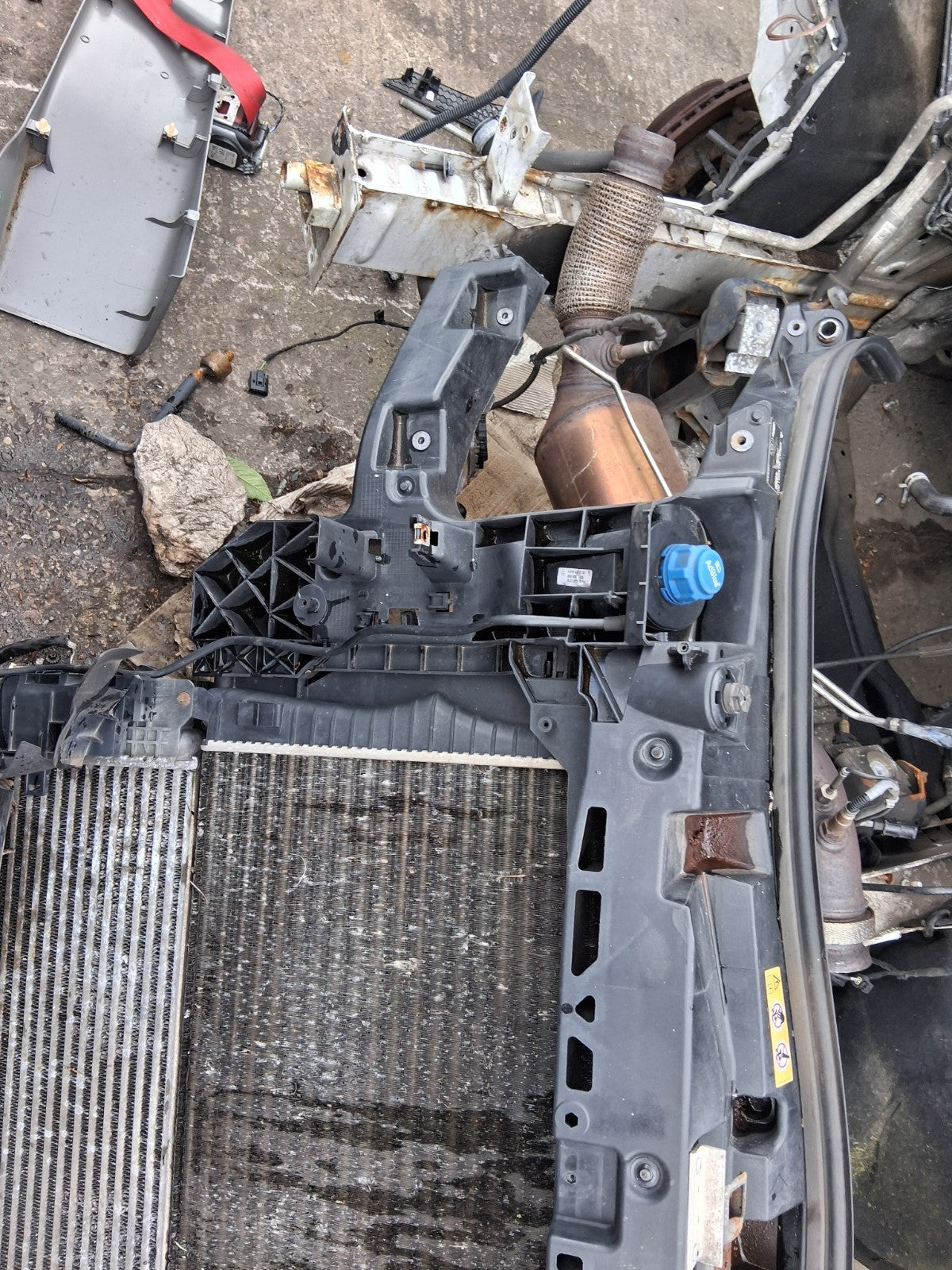 2015 MERCEDES SPRINTER W906 2.1 DIESEL FRONT PANEL RADPACK RADIATOR A9065000002