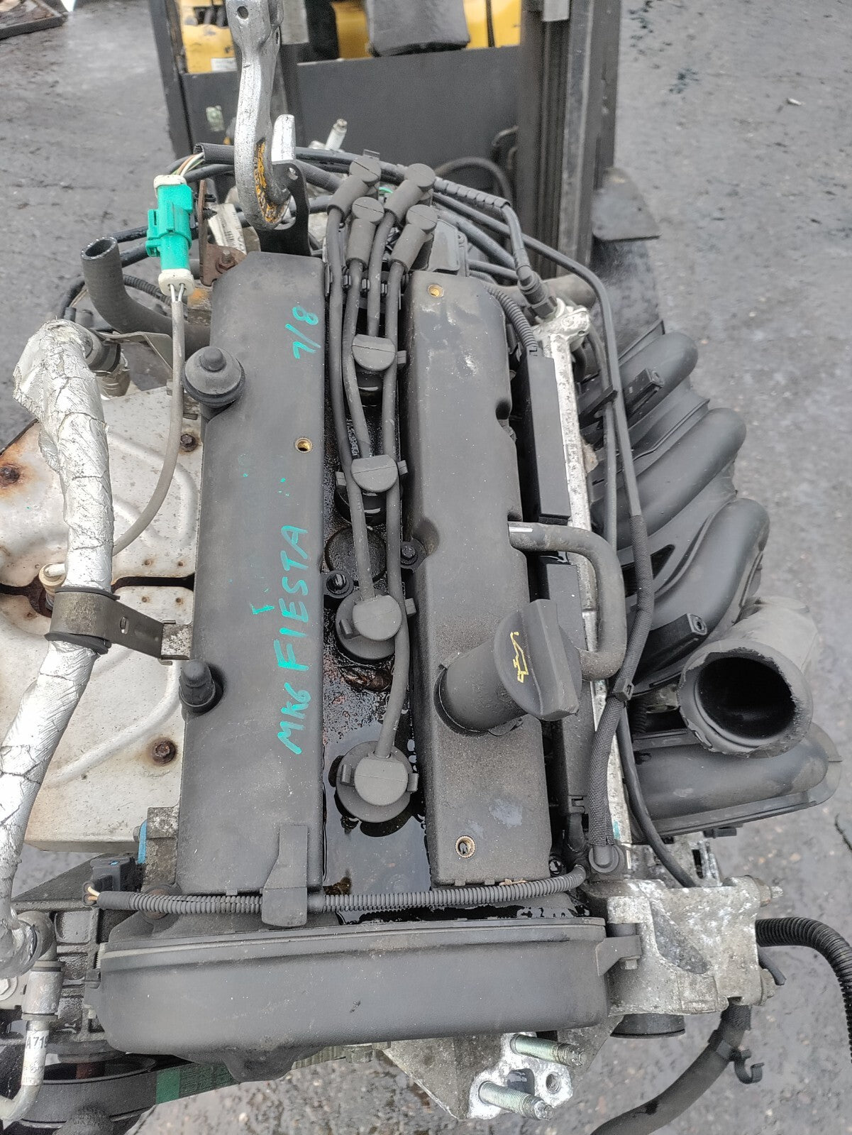 2005 FORD FIESTA MK6 1.4 PETROL ENGINE COMPLETE 75K MILEAGE FXJA