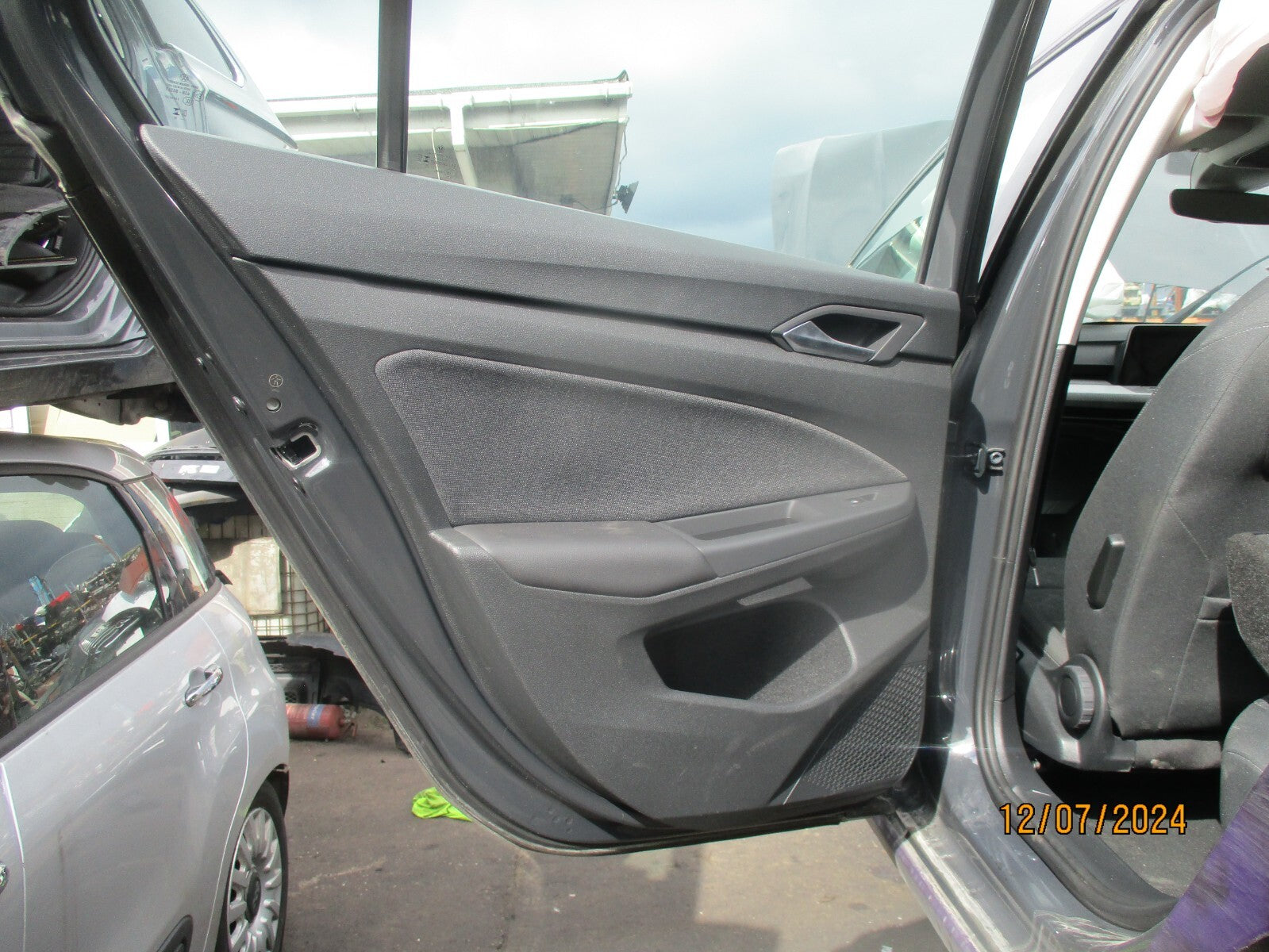 2023 VW VOLKSWAGEN GOLF MK8 HATCHBACK NSR PASSENGER SIDE REAR DOOR CARD PANEL