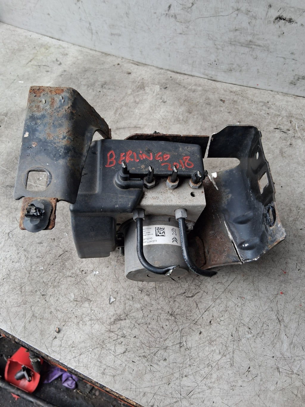2018 CITROEN BERLINGO MK2 ABS PUMP CONTROL MODULE 9822873580
