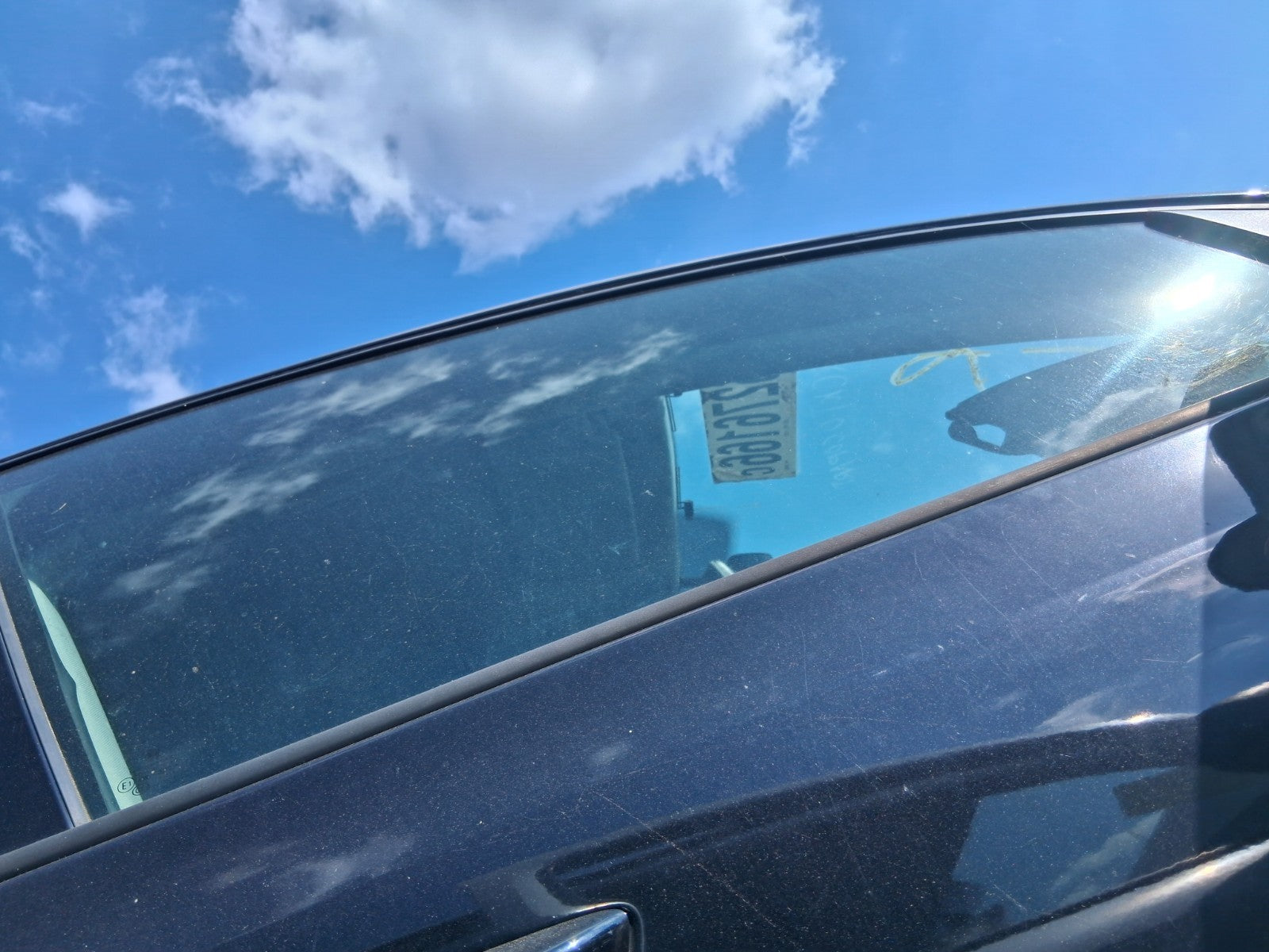 2012 VW VOLKSWAGEN GOLF MK6 OSF DRIVER SIDE FRONT DOOR WINDOW GLASS