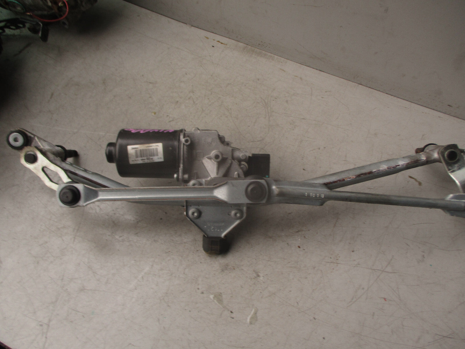 2021 VAUXHALL VIVARO MK3 FRONT WIPER MOTOR & LINKAGE 9808465380