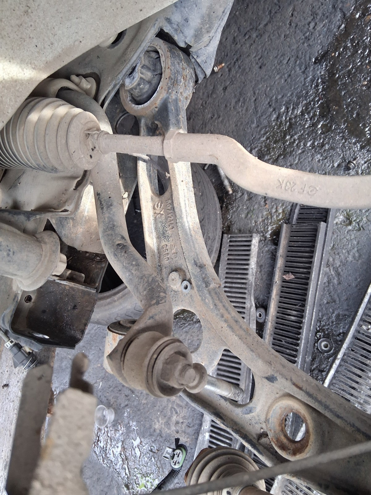 2023 FIAT DUCATO MK3 2.2 DIESEL NSF PASSENGER SIDE FRONT COMPLETE SUSPENSION LEG