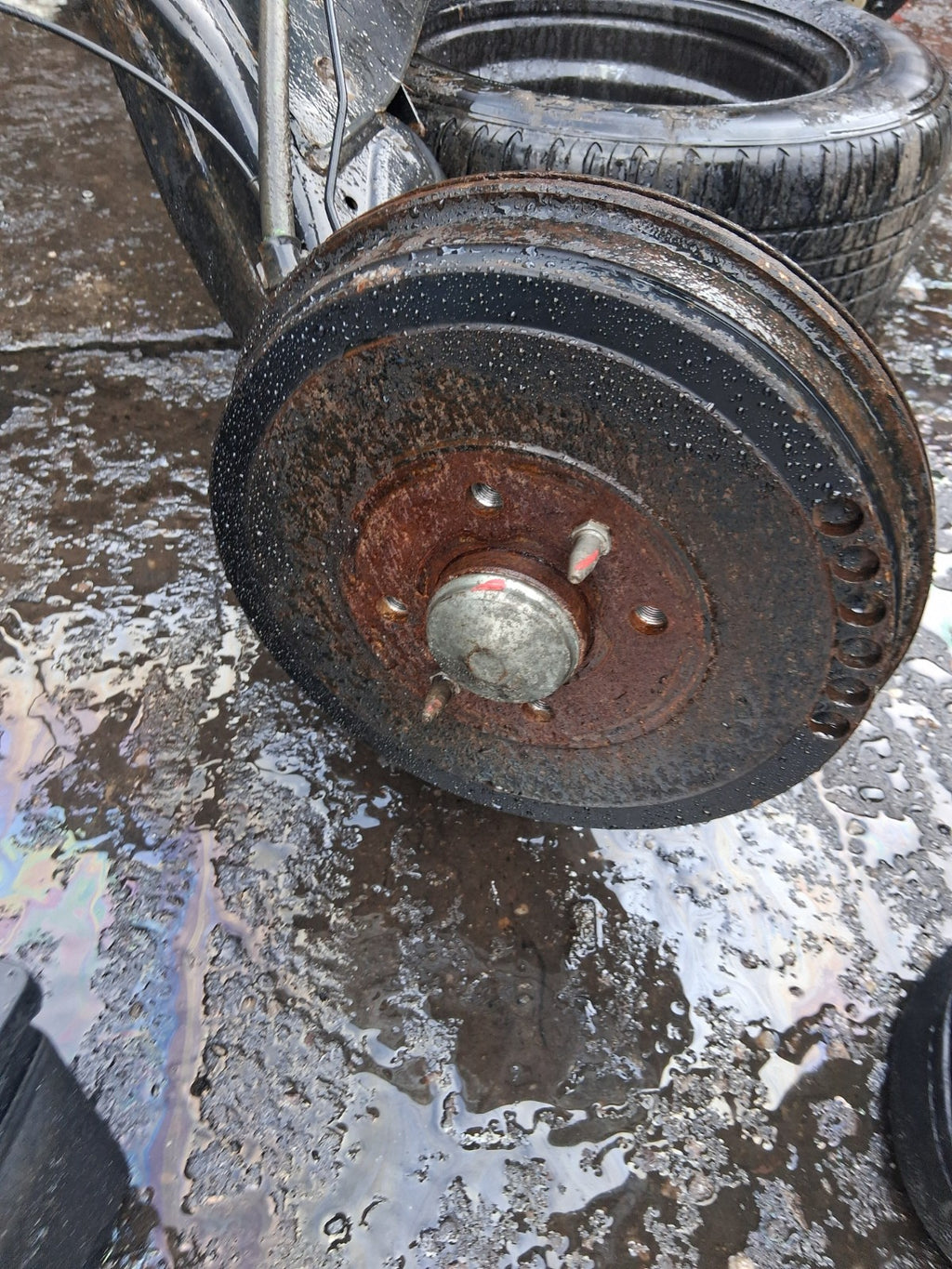 2021 FIAT FIORINO MK3 COMPLETE REAR AXLE