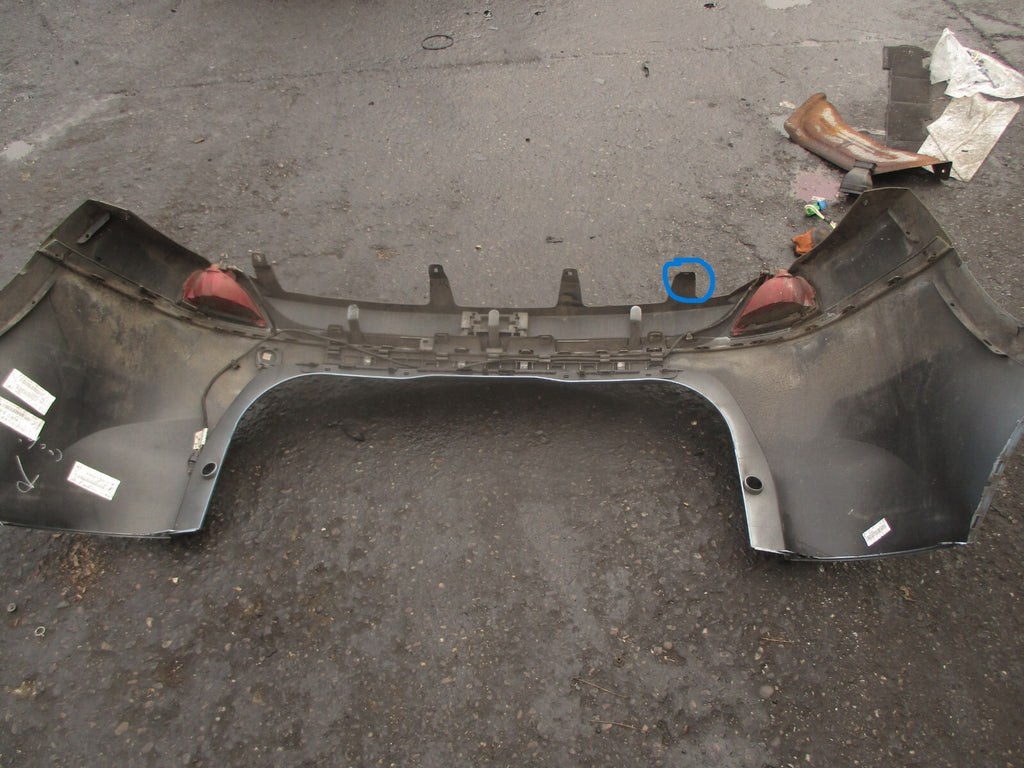 2011 RENAULT SCENIC MK3 COMPLETE REAR BUMPER TERPA BLUE