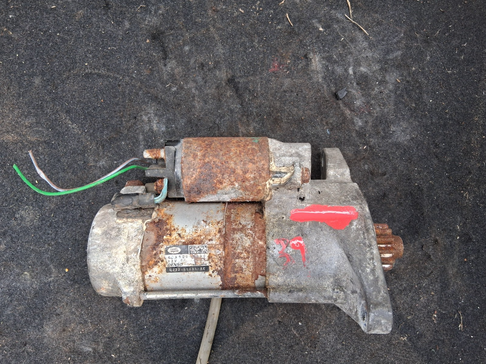 JAGUAR XE X760 2016 2.0 DIESEL DISCOVERY SPORT STARTER MOTOR GJ3211001