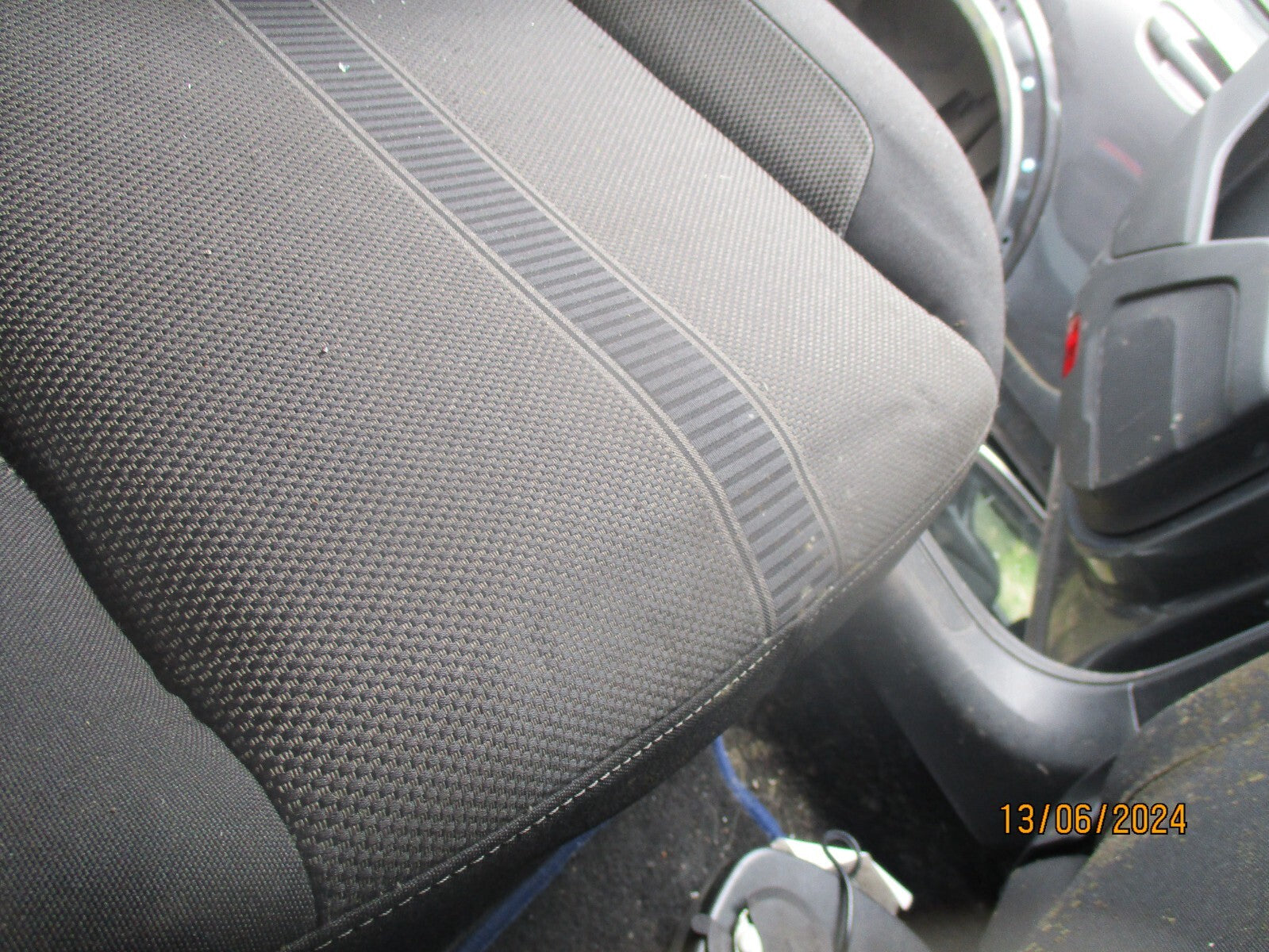 2020 VW VOLKSWAGEN T ROC REAR COMPLETE BASE & BENCH SEATS FABRIC