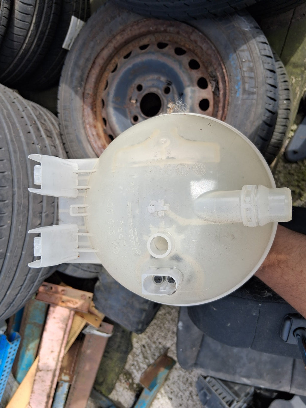 2020 MERCEDES SPRINTER W907 COOLANT WATER EXPANSION TANK RESERVOIR A9105010400
