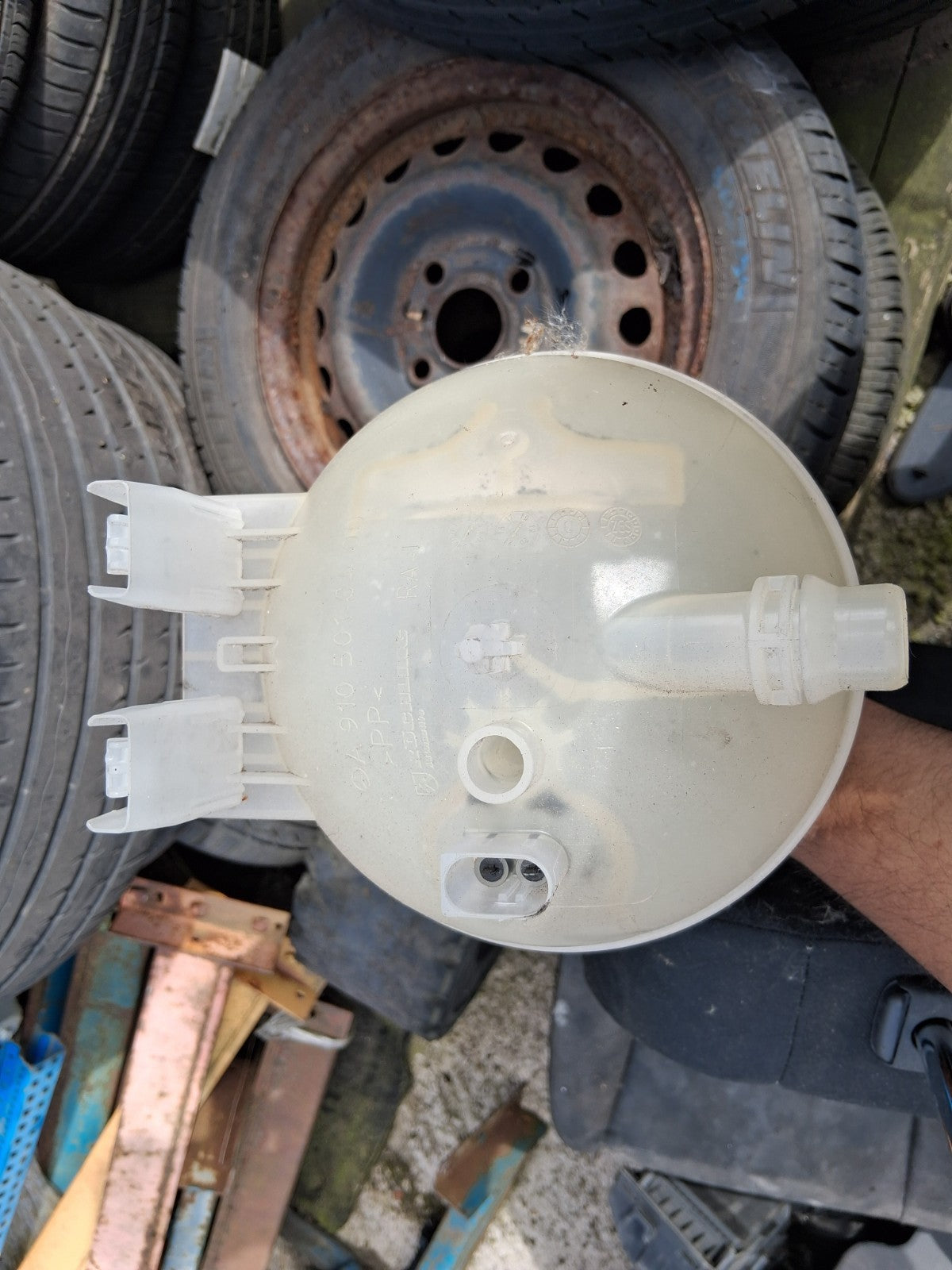 2020 MERCEDES SPRINTER W907 COOLANT WATER EXPANSION TANK RESERVOIR A9105010400