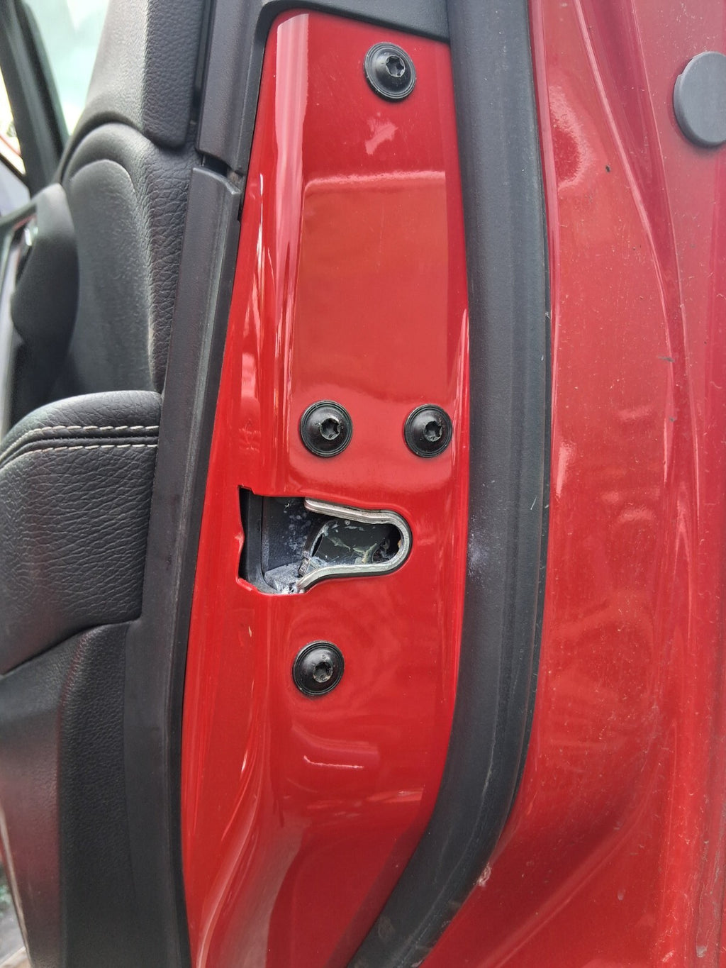 2015 VAUXHALL ASTRA J OSF DRIVER SIDE FRONT DOOR LOCK MECHANISM