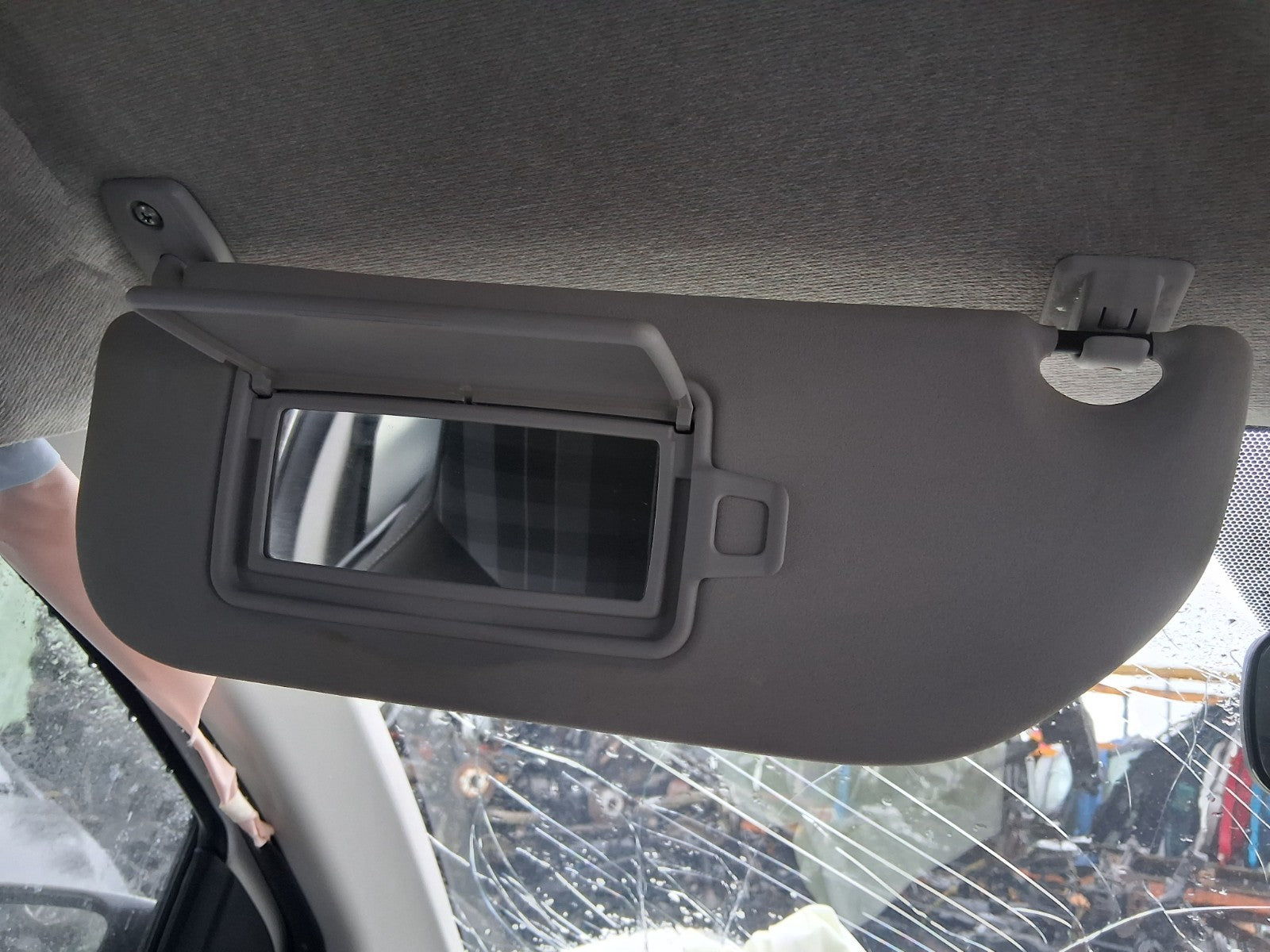 2019 PEUGEOT 108 3 DOOR MK2 NSF PASSENGER SIDE FRONT LEFT SUN VISOR SHADE