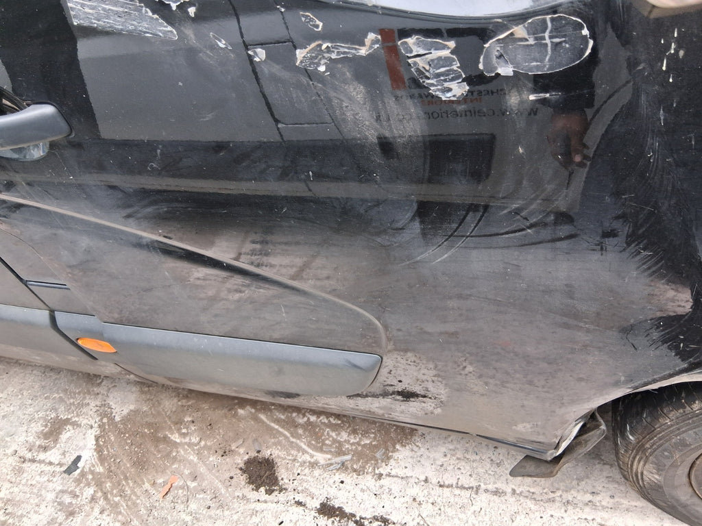 2021 NISSAN NV400 MK1 OSF DRIVER SIDE FRONT RIGHT BARE DOOR BLACK