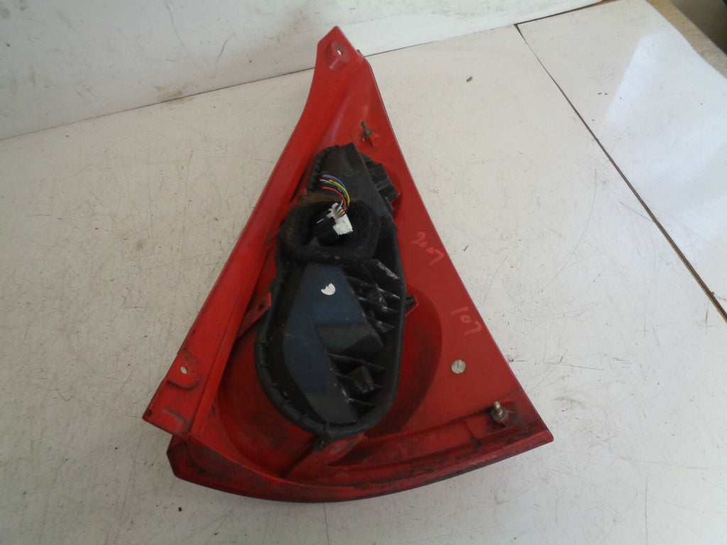 PEUGEOT 107 2007 NSR PASSENGER SIDE REAR TAILLIGHT TAILLAMP