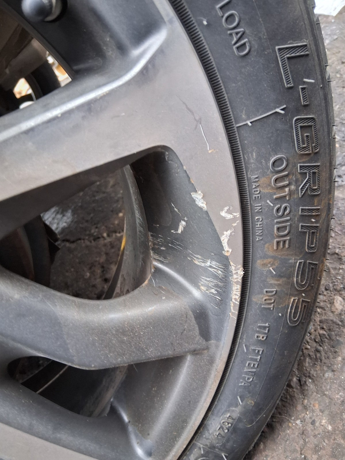 TOYOTA YARIS MK3 2019 16 INCH ALLOY WHEEL WITH TYRE 195/60R16 REF 2