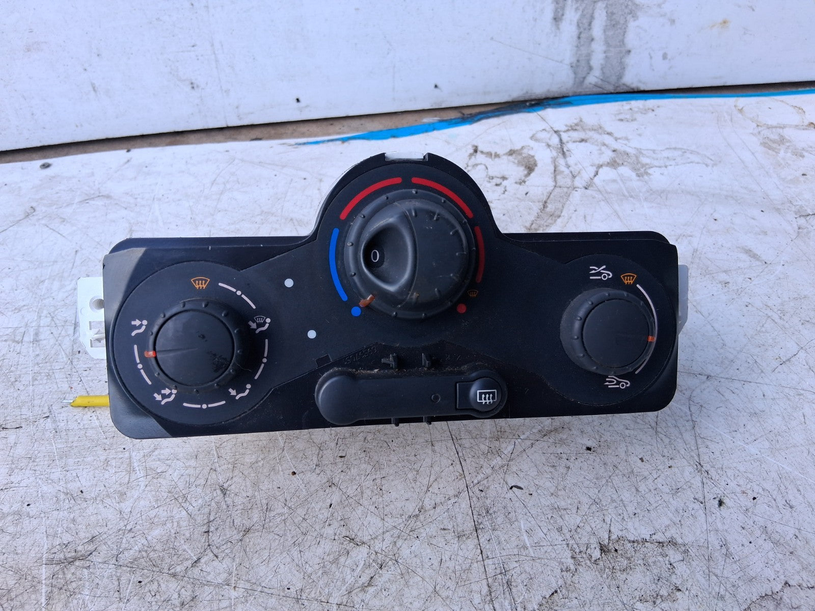 2008 RENAULT CLIO MK3 HEATER CONTROL CLIMATE PANEL