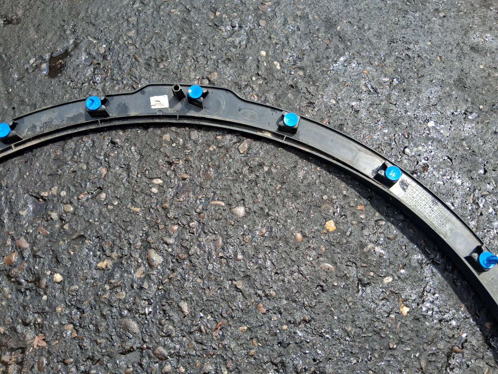 2016 RANGE ROVER EVOQUE L538 OSF DRIVER SIDE FRONT WHEEL ARCH TRIM BJ3216A074AC